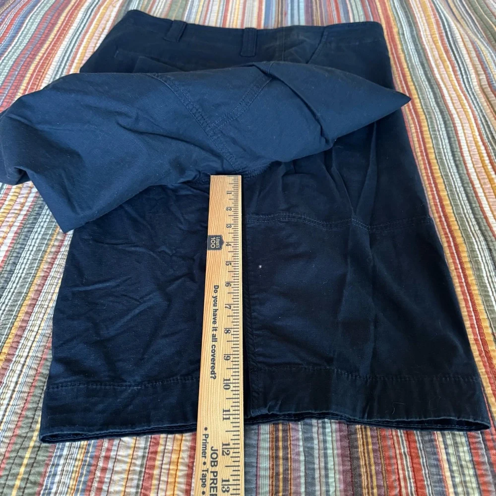 Navy Blue Nautica Stretch Cargo Shorts Men's Big & Tall 44 BG
